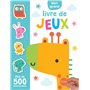Mon grand livre de jeux - 500 autocollants