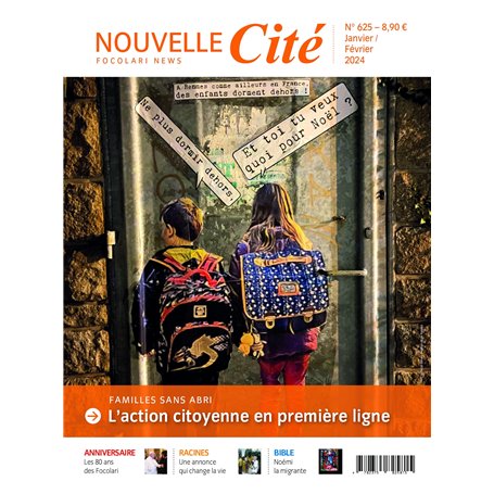 Nouvelle Cité n°625 - janvier-février 2024 8,71 €
