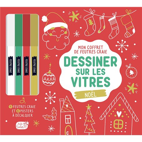 MON COFFRET DE FEUTRES CRAIE - NOËL NE