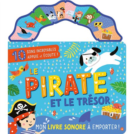 Mon livre sonore à emporter - Le pirate et le trésor