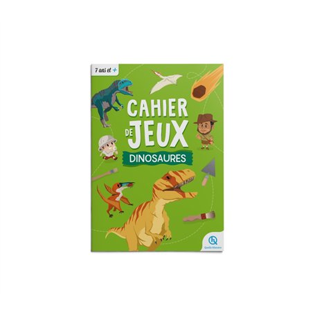 Cahier de jeux - Dinosaures