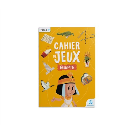 Cahier de jeux - Egypte