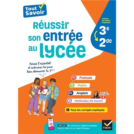 Réussir son entrée au lycée 3e -2de