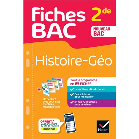 Fiches bac - Histoire-Géographie 2de