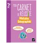 Mon carnet de réussite Histoire-Géographie 3e - Ed. 2024 - Carnet élève