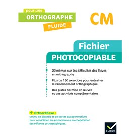 Pour une orthographe fluide CM - Ed. 2024 - Guide et matériel enseignant