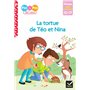 Téo et Nina - premières lectures 100% déchiffrable - La tortue de Téo et Nina