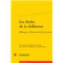 Les Styles de la différence