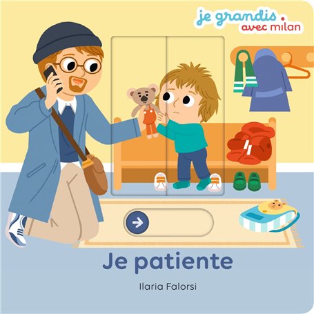 JE GRANDIS - Je patiente - Livre animé - Dès 1 an