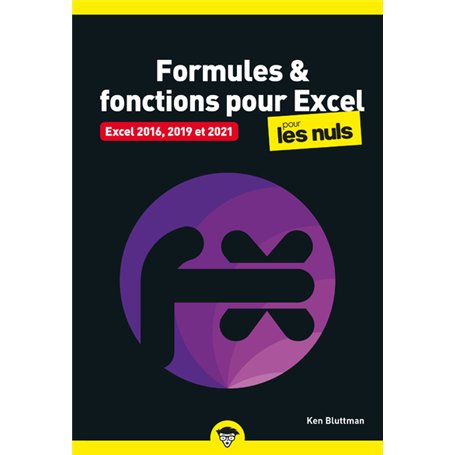 Formules et fonctions pour Excel pour les Nuls poche - Nouvelle édition
