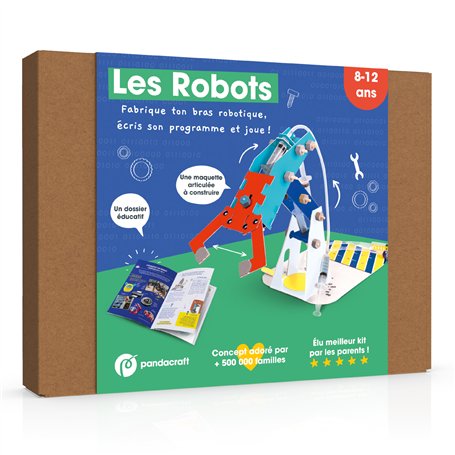 Les robots - Kit Pandacraft 8-12 ans 14,68 €