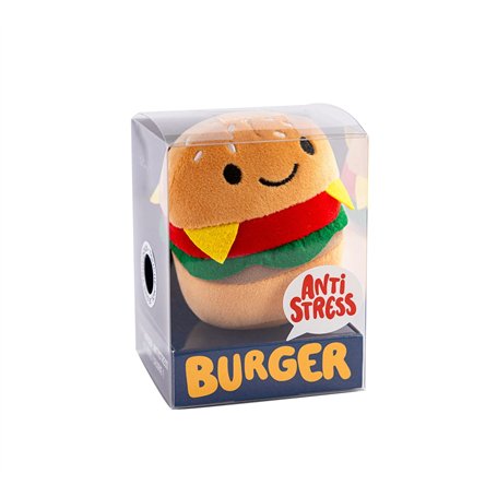 Ma peluche burger anti-stress