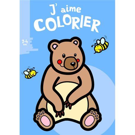 J'aime colorier (2-4 ans) (Ours brun)