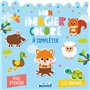 Mon P'tit Hemma - Mon imagier coloré à compléter - Les animaux - Avec stickers