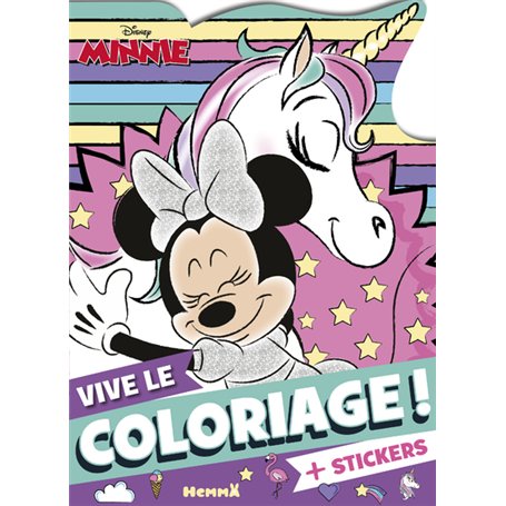 Disney Minnie - Vive le coloriage ! (Minnie licorne)