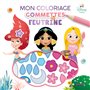 Disney Baby - Mon coloriage gommettes en feutrine (Princesses)