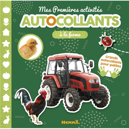 Mes premières activités - Autocollants - A la ferme