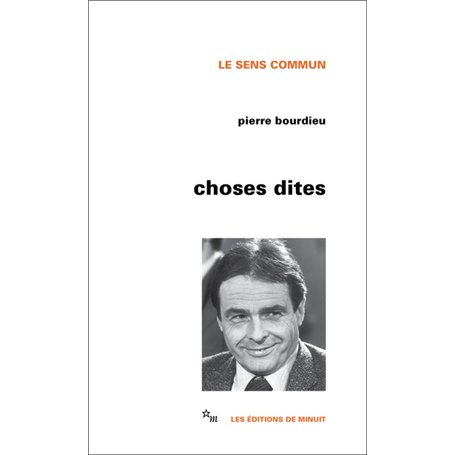 Choses dites 18,10 €