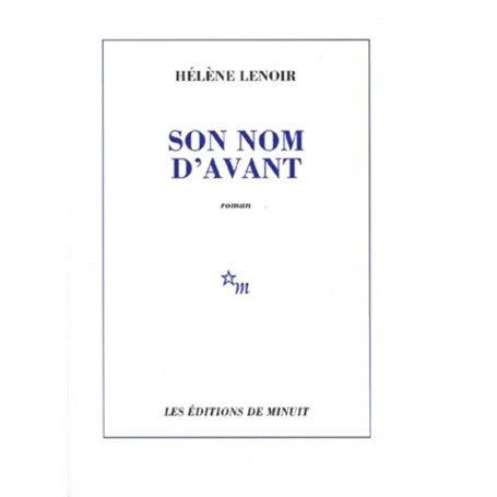 Son nom d'avant roman 12,87 €