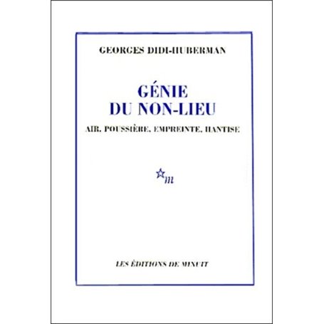 Génie du non lieu, air poussière empreinte hantise 15,66 €