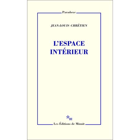 L'espace intérieur 24,95 €