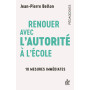 Renouer avec l'autorité à l'école