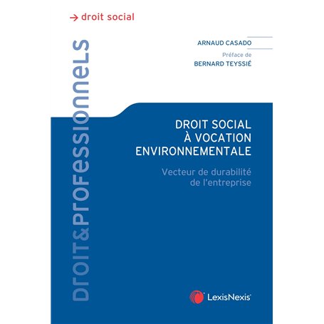 Droit social à vocation environnementale