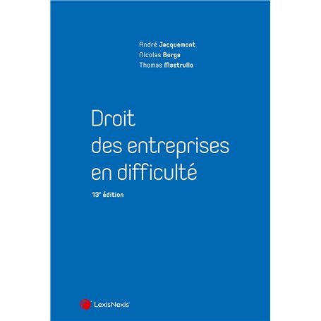 Droit des entreprises en difficulté