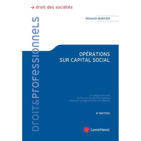 Opérations sur capital social