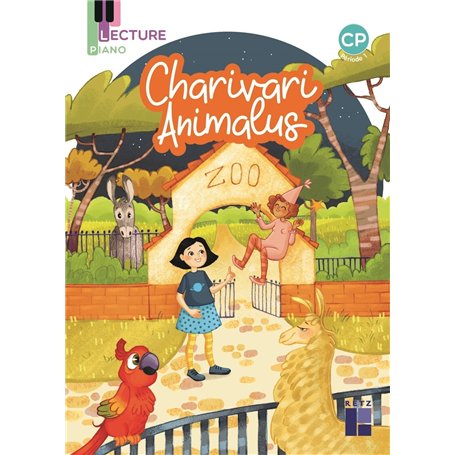 Pack de 5 Piano CP - Charivari animalus niveau 1 série 2