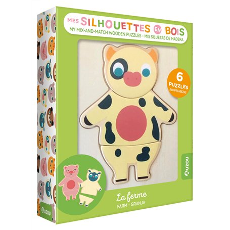 SILHOUETTES BOIS - LA FERME