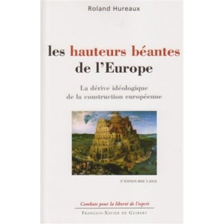 Les hauteurs béantes de l'Europe 24,85 €