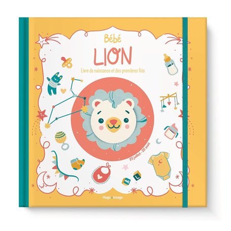 Bébé Lion - Livre de naissance et des premières fois