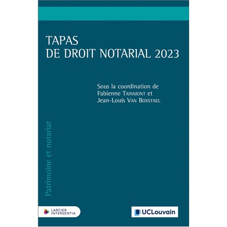 Tapas de droit notarial 2023