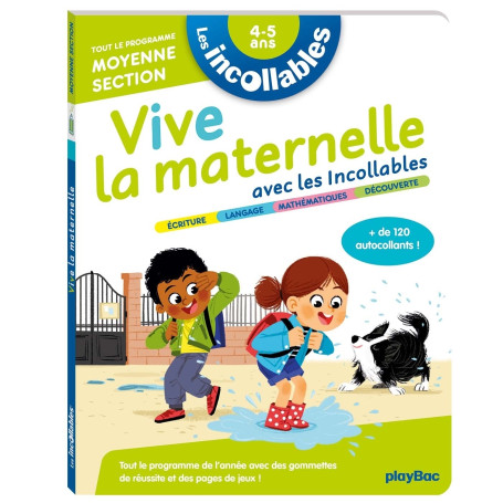Les incollables - Vive la maternelle avec les incollables - Moyenne section 8,71 €