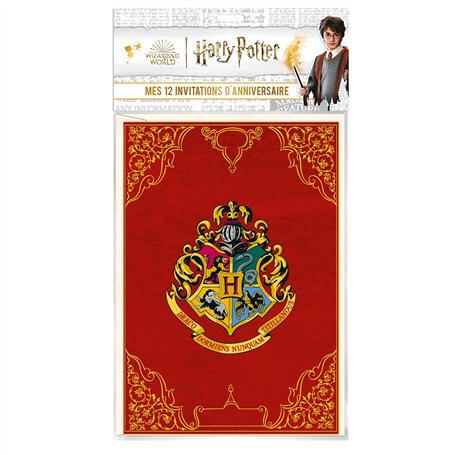Harry Potter - Mes 12 invitations d'anniversaire 8,80 €