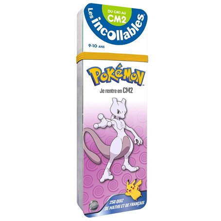 Les incollables - Je rentre en CM2 avec Pokémon 9/10 ans 6,75 €