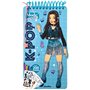 Carnet créatif Mode Academy K-pop (avec un bracelet)