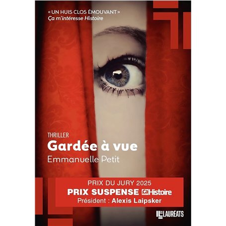 Gardée à vue - Prix du jury Prix Suspense 2025