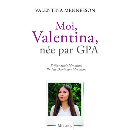 Moi, Valentina, née par GPA 15,66 €