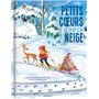Petits coeurs sur la neige
