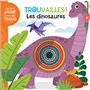 Les dinosaures - Livre à trous dès 18 mois.