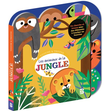 Touche & Trouve: Animaux de la jungle
