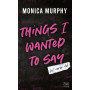 Things I Wanted to Say (But Never Did) (Édition française) 8,71 €