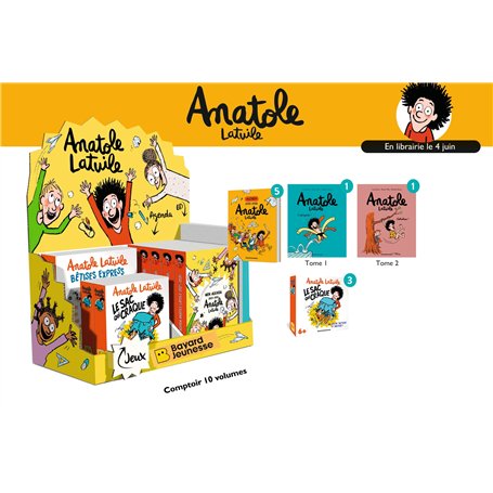 Comptoir 10 vol - Anatole vacances - juin 25