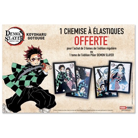 Colis 60 exemplaires - OP Demon Slayer Pochette