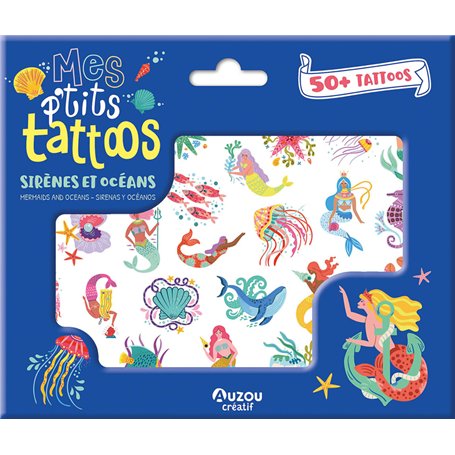 MES P'TITS TATTOOS - SIRÈNES ET OCEAN