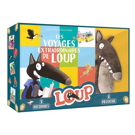 COFFRET LOUP - LES VOYAGES EXTRAORDINAIRES DE LOUP