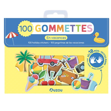 100 gommettes - En vacances