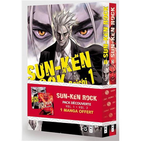 Sun-Ken Rock - Pack promo vol. 01 et 02 - édition limitée